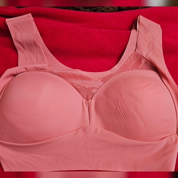 Women's Pink Intimate Sports Bra - Picture 1 of 4